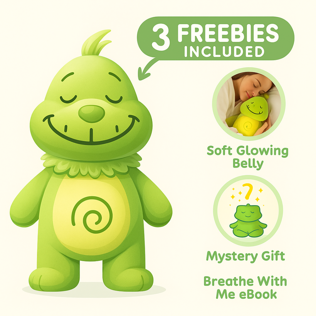 “The Anti-Stress Breathing Plush Toy